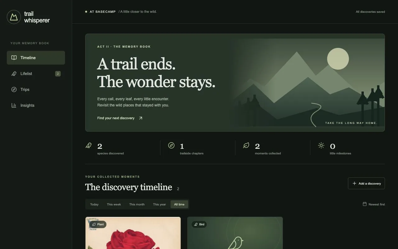 Screenshot of Trail Whisperer